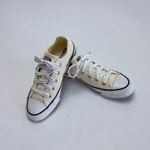 Converse Off-White Canvas Sneakers